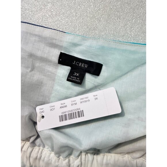 J. Crew Halter top Sail Away Ratti print NWT Size 3X Plus - Picture 5 of 6